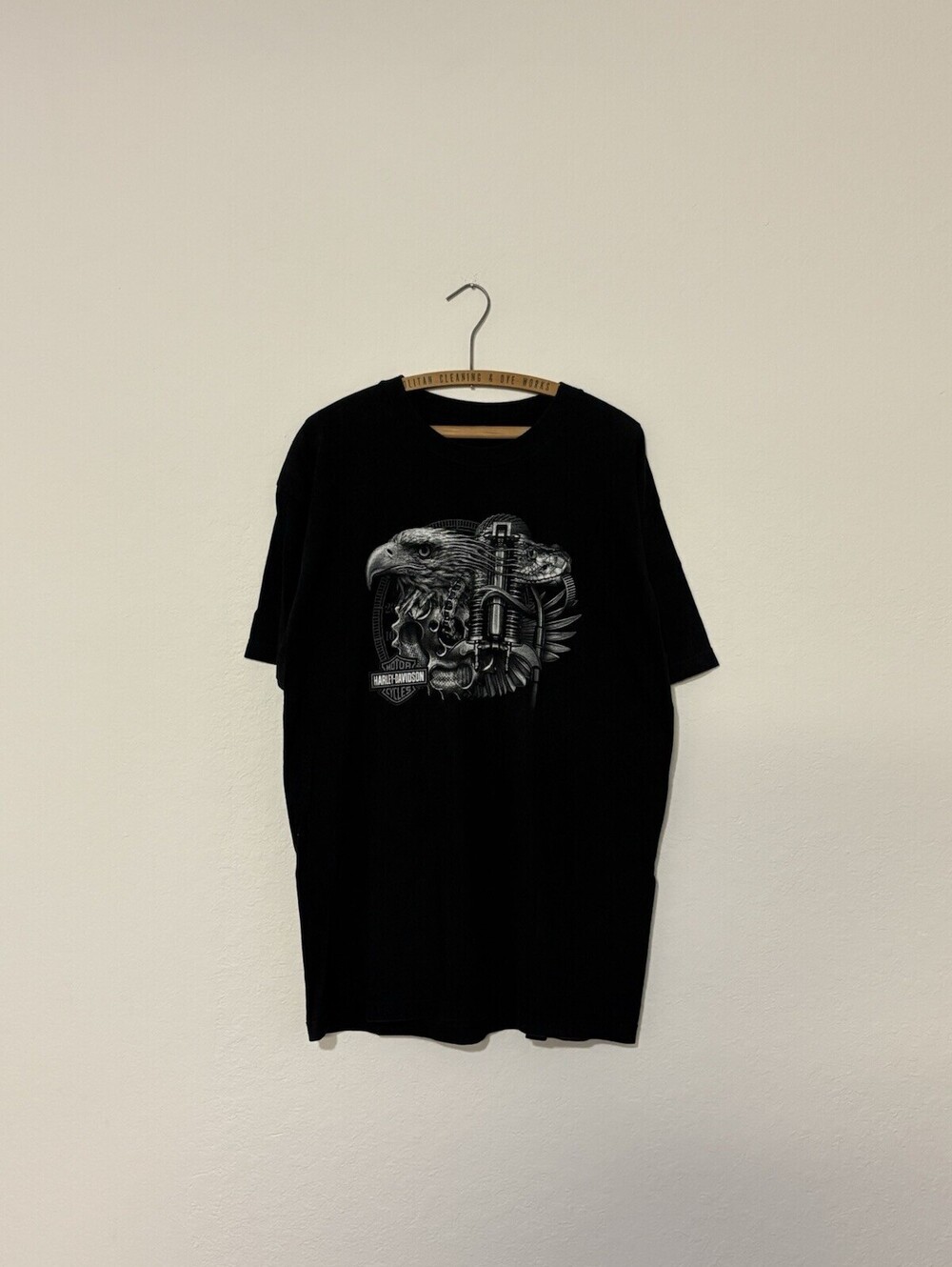 Vintage Y2K Harley-Davidson McDermott's Fort Ann/Lake George NY Shirt Size L